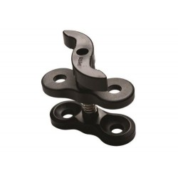 Clamp aluminium 2 voies...