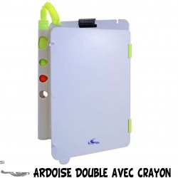 Ardoise Double avec Crayon...