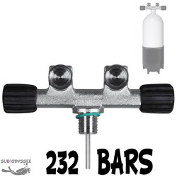 Robinet 2 Sorties Fixes en...