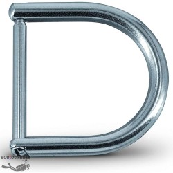 Anneau D-RING inox 40mm...