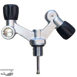 Robinet plongée 2 sorties...