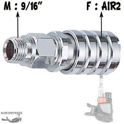 Raccord rapide pour AIR 2...