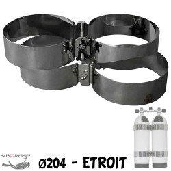 Cerclages Bi-Bouteille Inox...