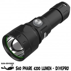 S40 V3 phare de plongée...