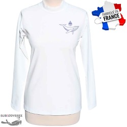Top Lycra manches longues...