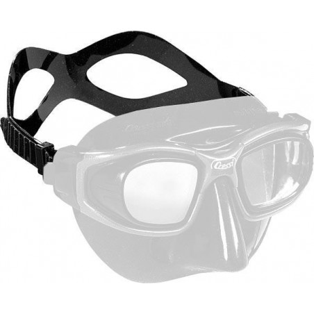 Sangle De Masque De Plongée TUSA – Noire, Universelle, En Caoutchouc Silicone, Remplacement Facile